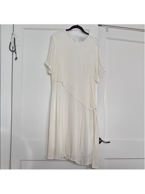 Lost Ink Cream Dress Size 4X Fits 20 22